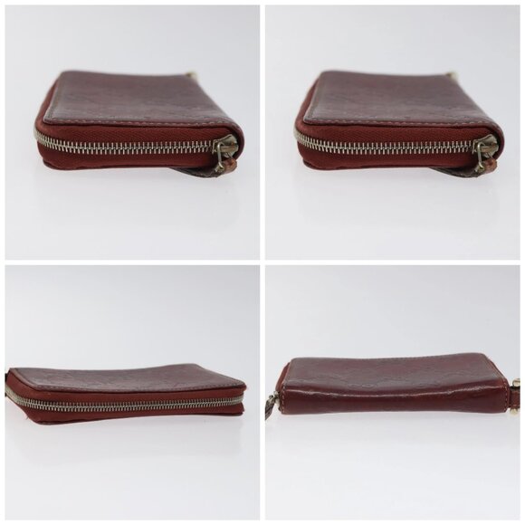 GUCCI GG Canvas Guccissima Coin Purse Red 162848 Auth am8179 - Picture 16 of 16
